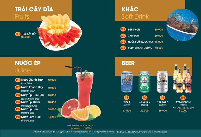 Nước Ép Trái Cây Tươi